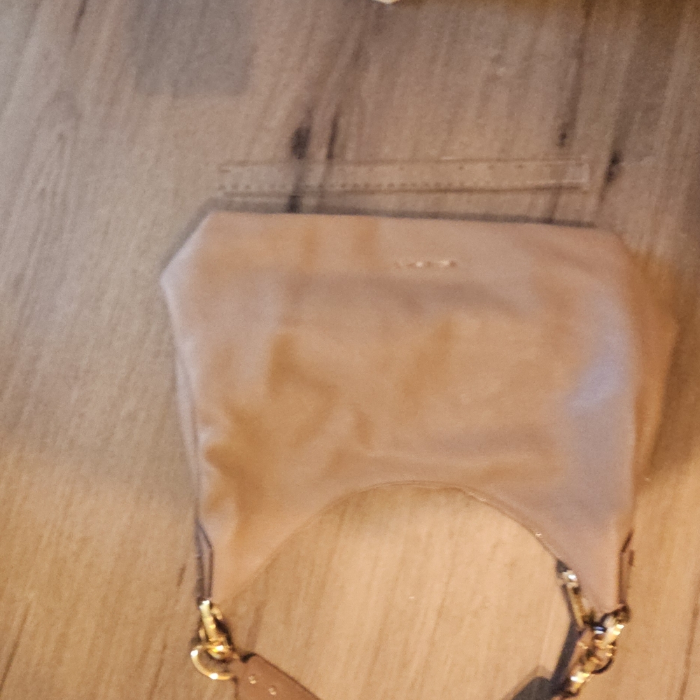 Michael Kors Tan Leather Hobo Bag